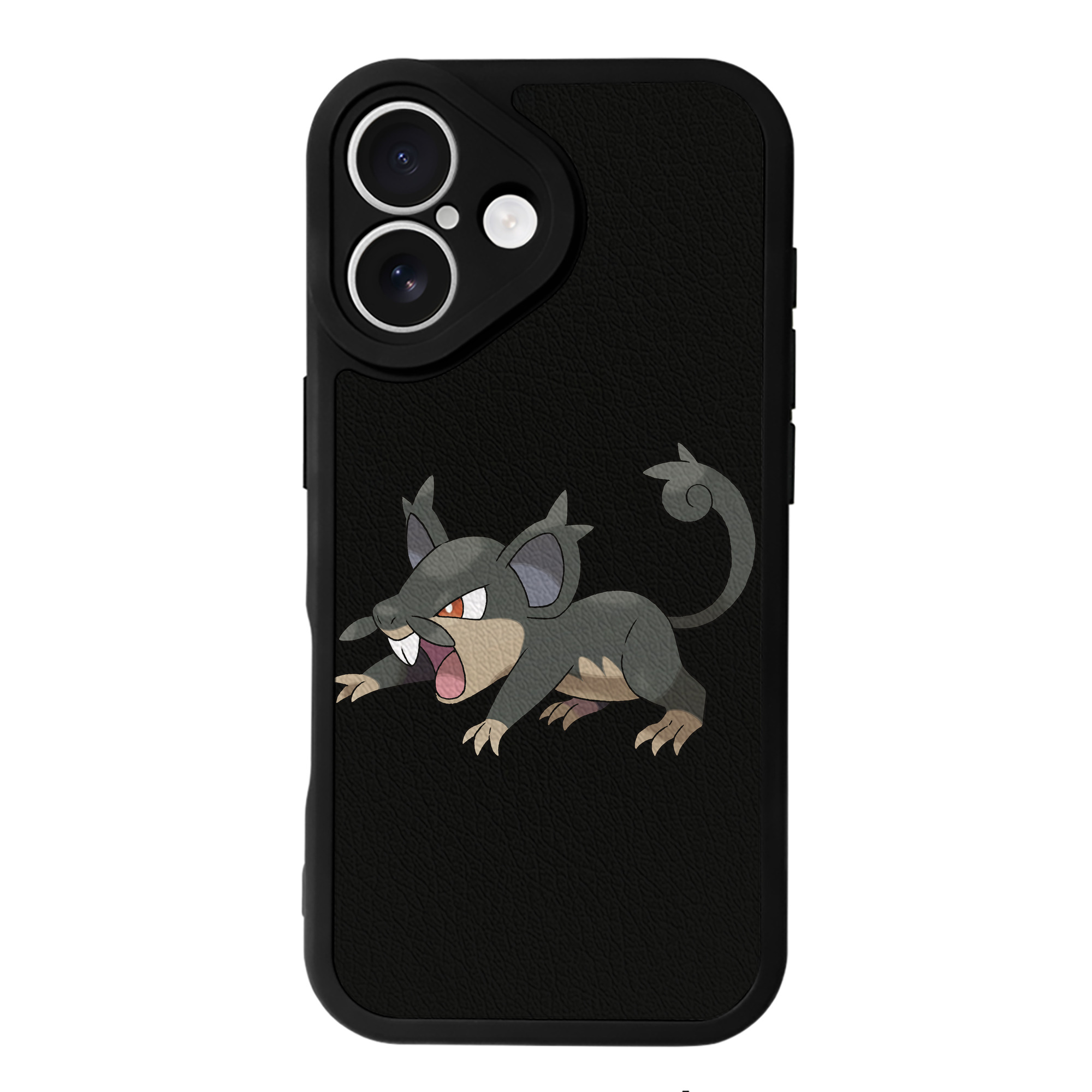 （画像用） ポケットモンスター Pokémon 【iPhone 16シリーズ対応】シリコンスマホケース（レザー調） 材質：シリコン